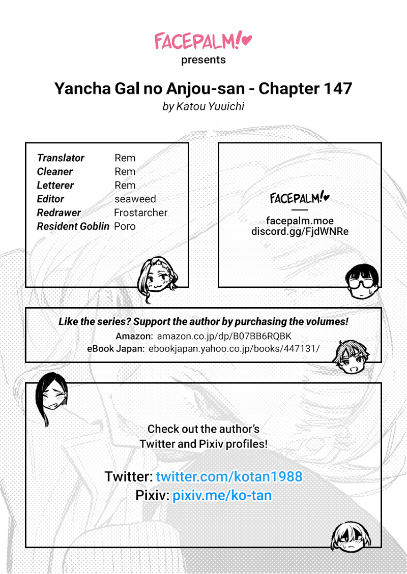 Yancha Gal No Anjou-San chapter 147 - page 13