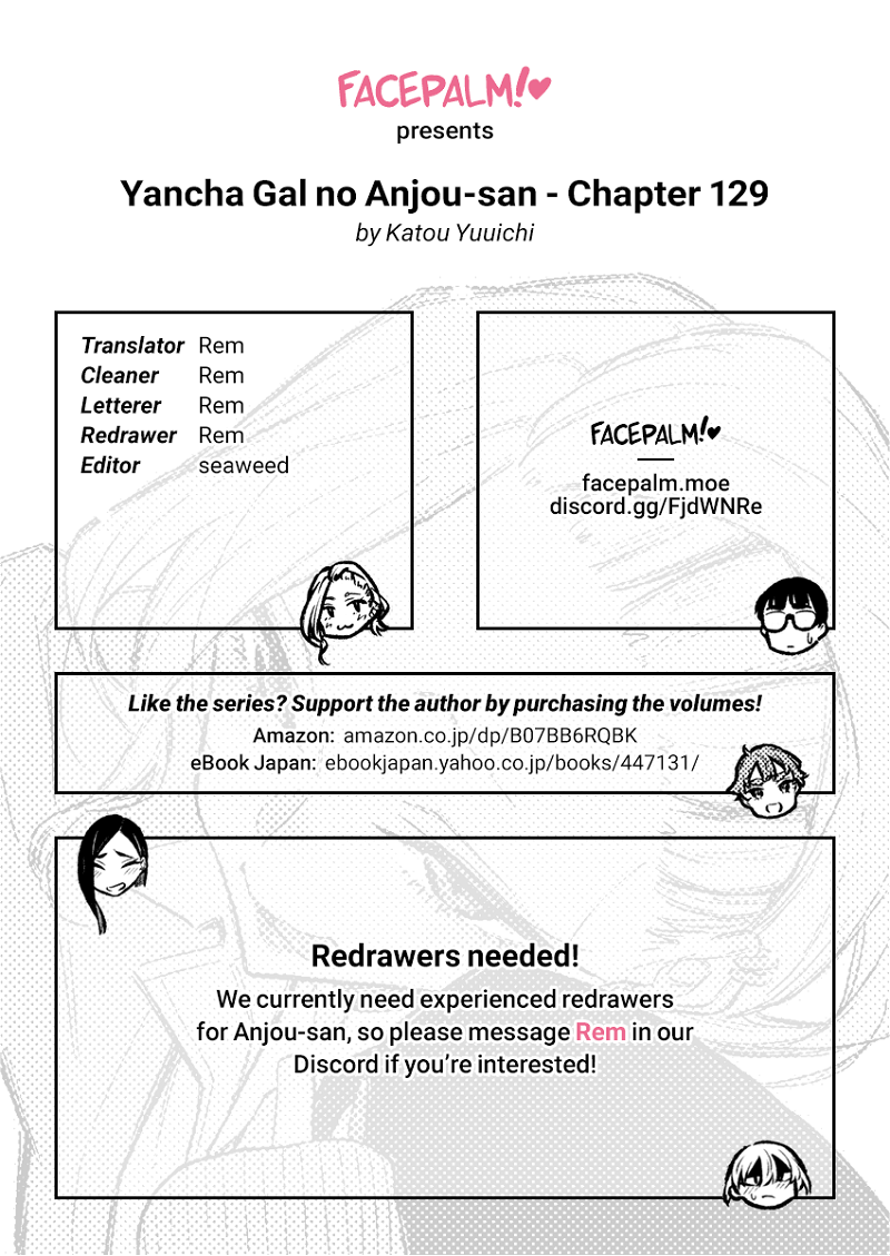 Yancha Gal No Anjou-San chapter 129 - page 12