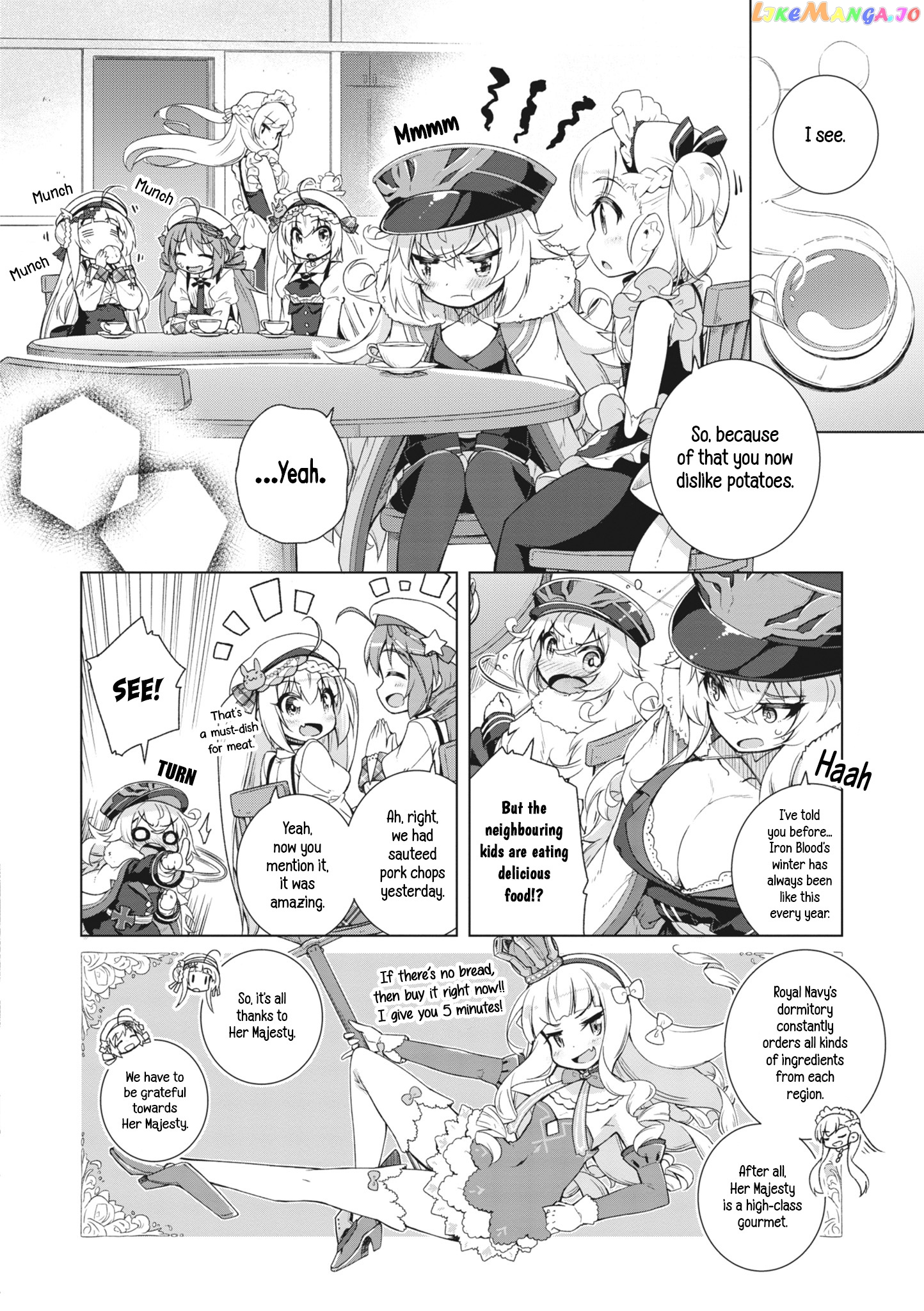 Azur Lane Smile Dish! chapter 8 - page 10