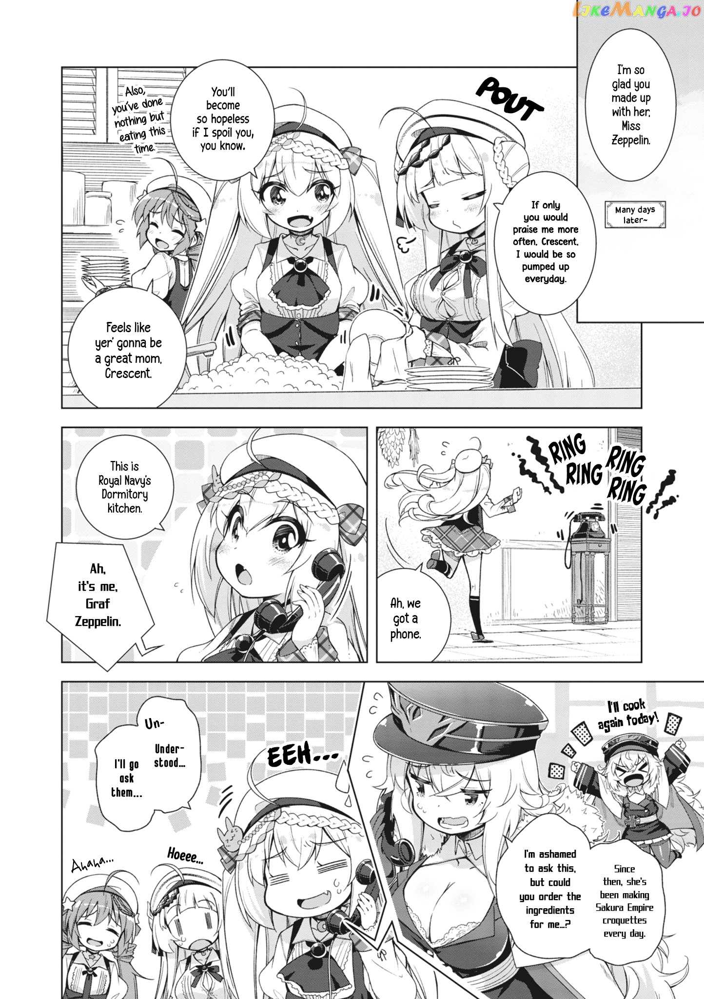 Azur Lane Smile Dish! chapter 8 - page 24