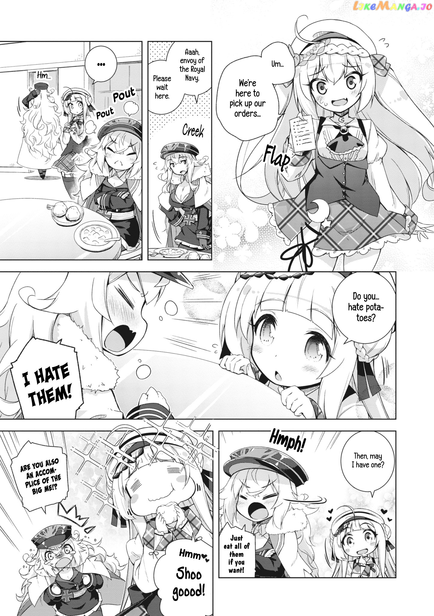 Azur Lane Smile Dish! chapter 8 - page 5