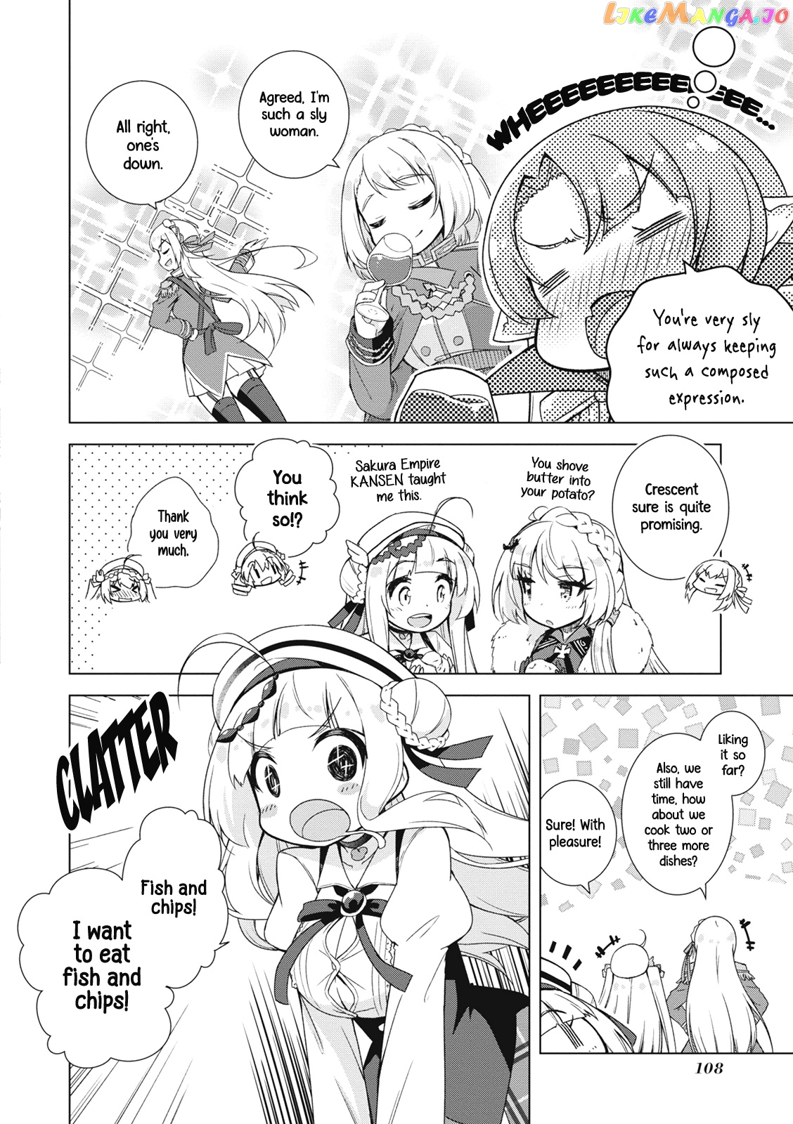 Azur Lane Smile Dish! chapter 4 - page 22