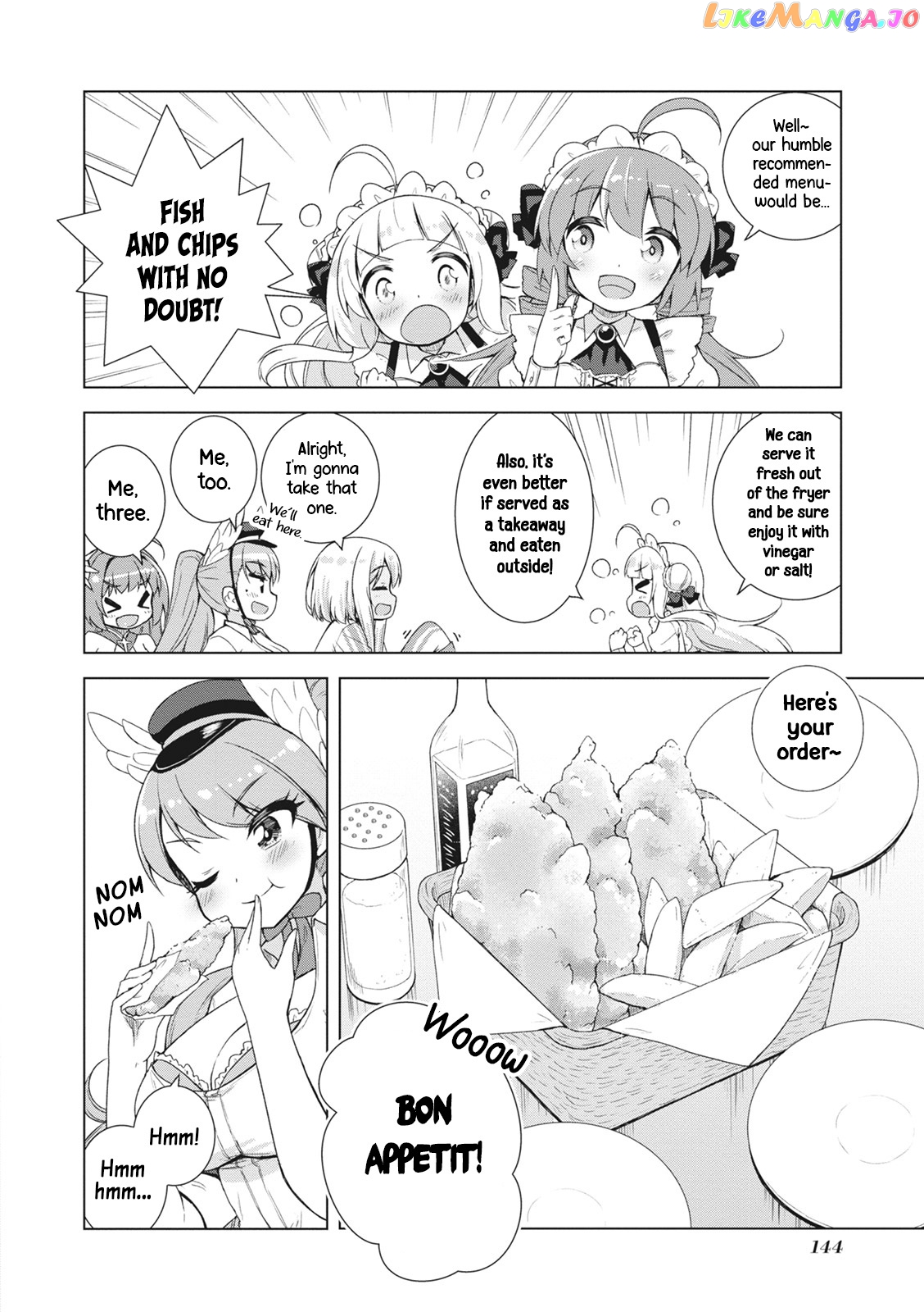 Azur Lane Smile Dish! chapter 5.5 - page 4