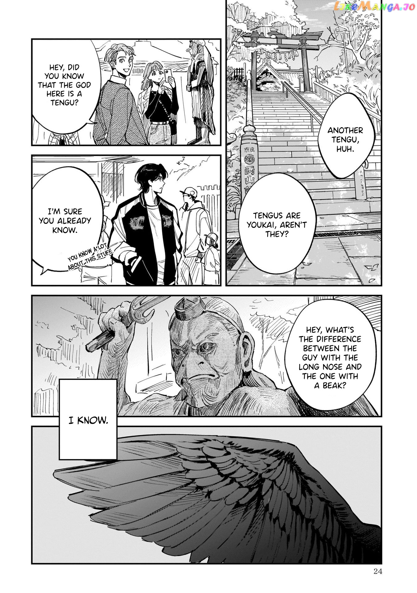 Specialty Tengu Love chapter 1 - page 24