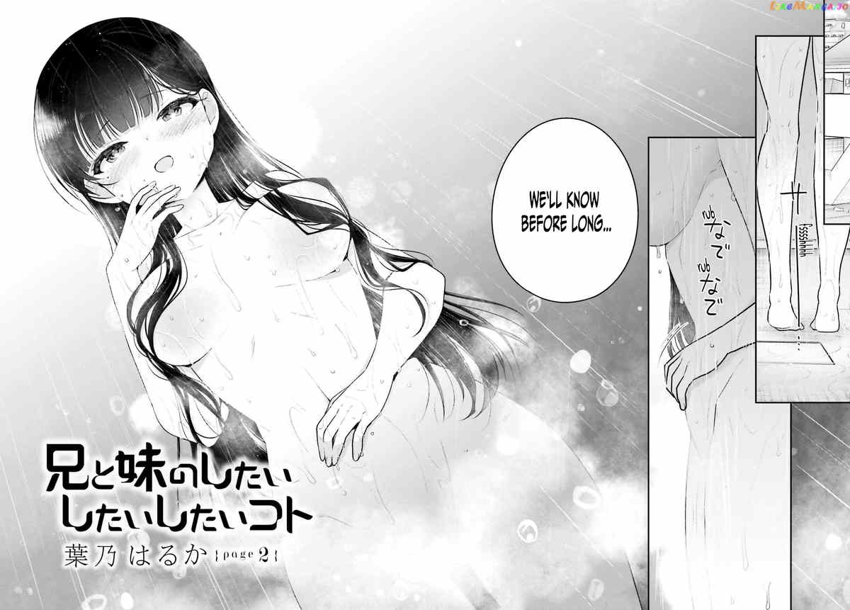 Ani To Imouto No Shitai Shitai Shitai Koto chapter 2 - page 2