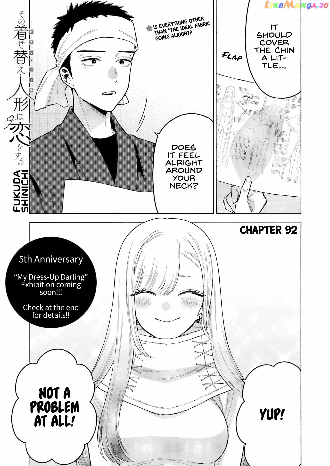 Sono Bisque Doll wa Koi wo suru chapter 92 - page 1