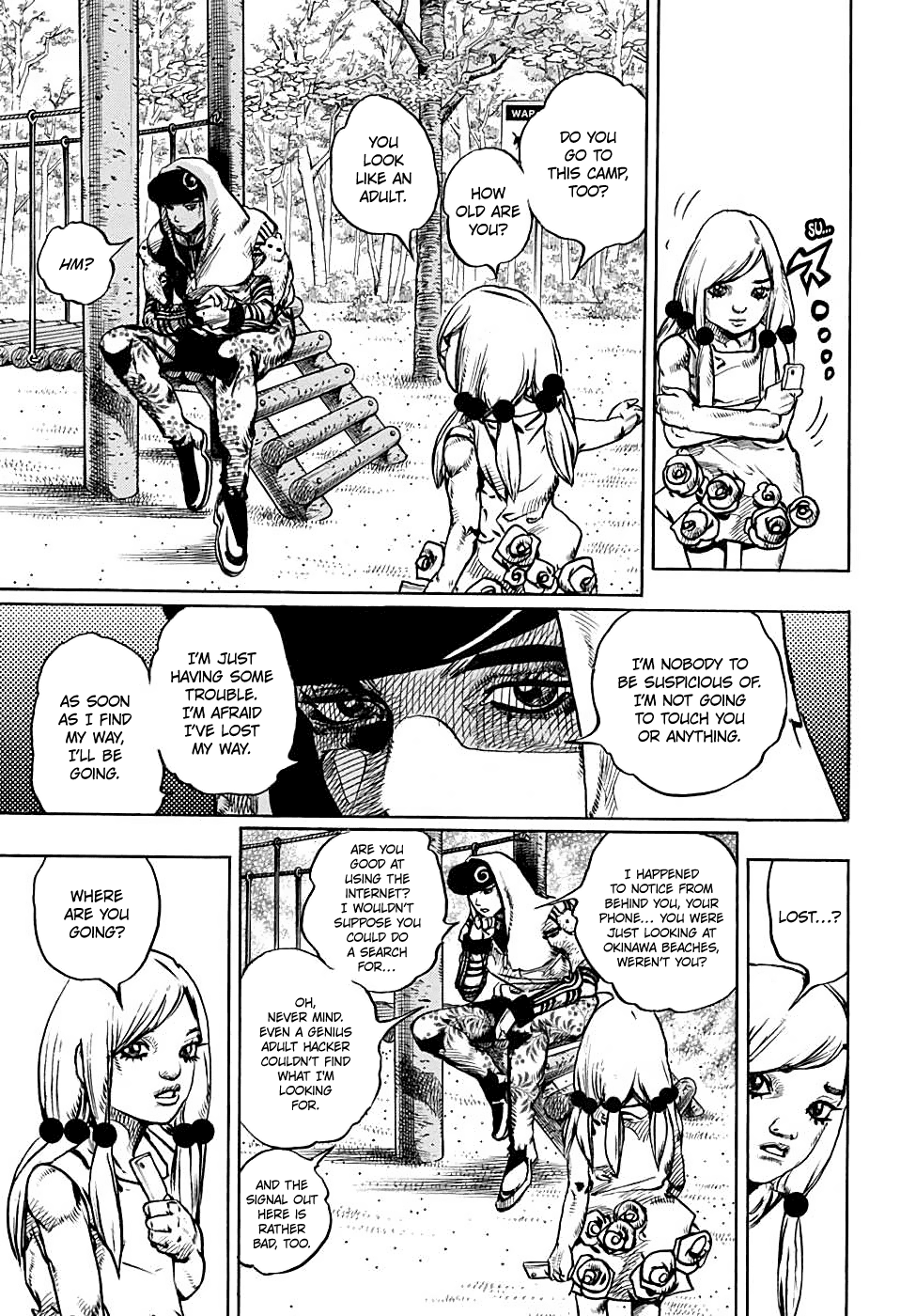 Jojo no Kimyou na Bouken - Jojorion chapter 102 - page 9