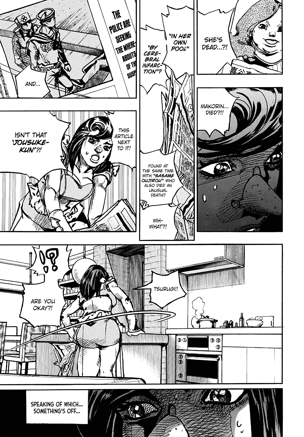 Jojo no Kimyou na Bouken - Jojorion chapter 91 - page 11