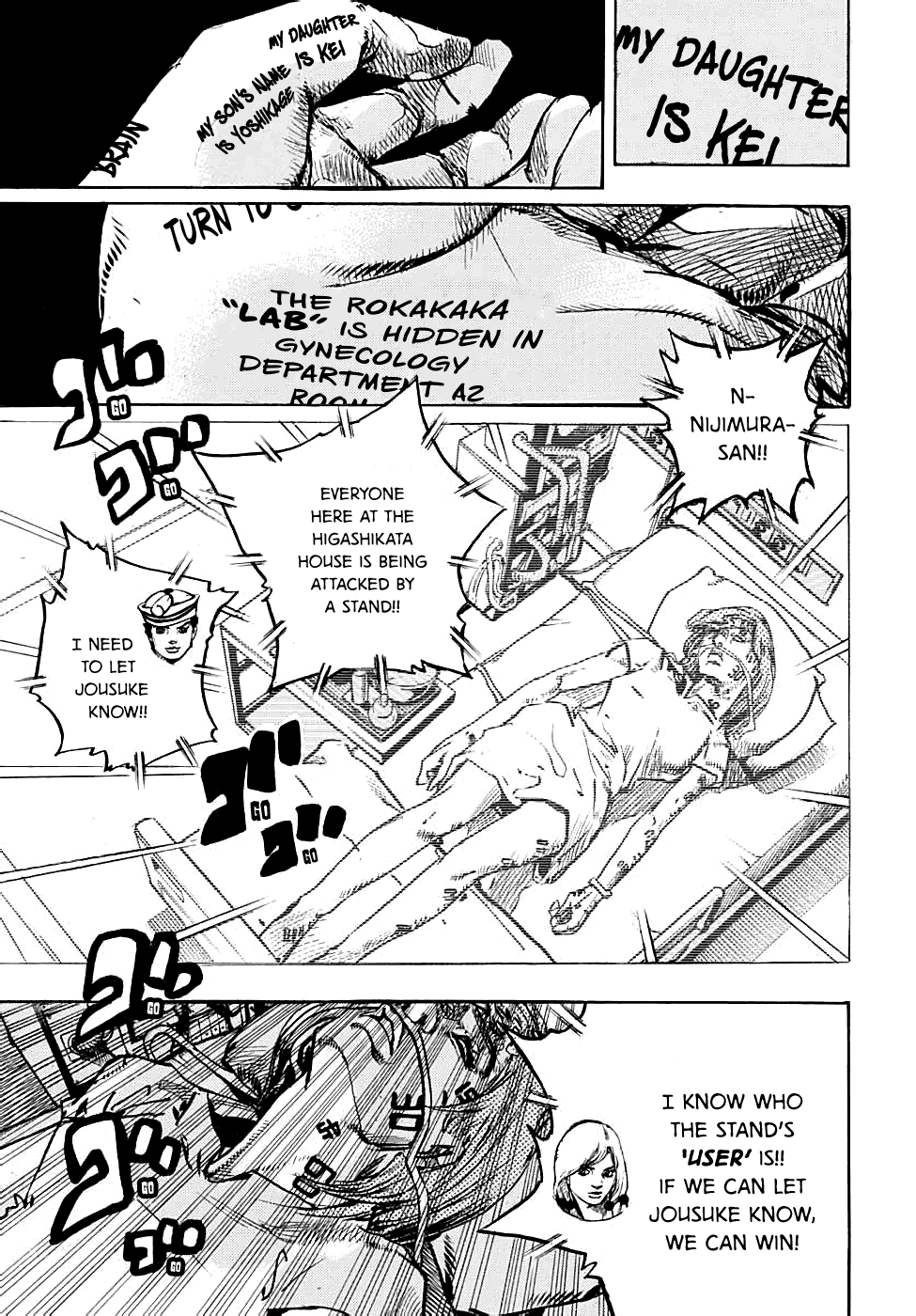 Jojo no Kimyou na Bouken - Jojorion chapter 103 - page 12