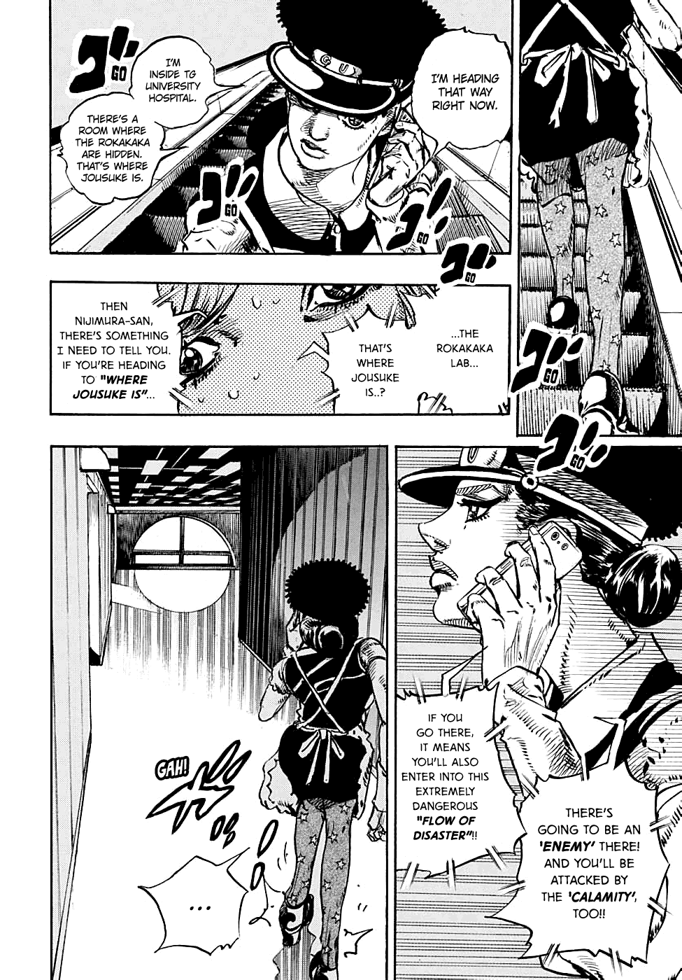 Jojo no Kimyou na Bouken - Jojorion chapter 103 - page 13