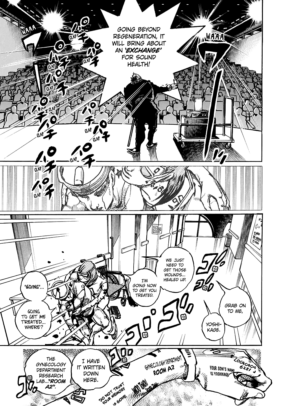 Jojo no Kimyou na Bouken - Jojorion chapter 92 - page 16