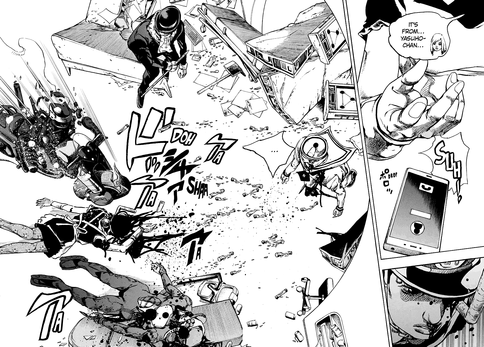 Jojo no Kimyou na Bouken - Jojorion chapter 104 - page 9