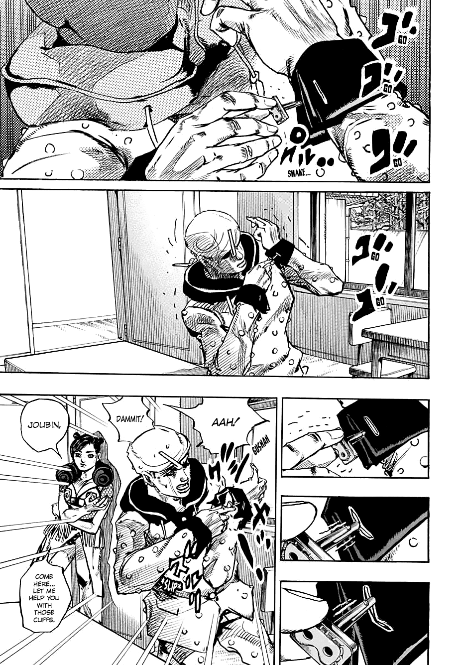 Jojo no Kimyou na Bouken - Jojorion chapter 107 - page 28