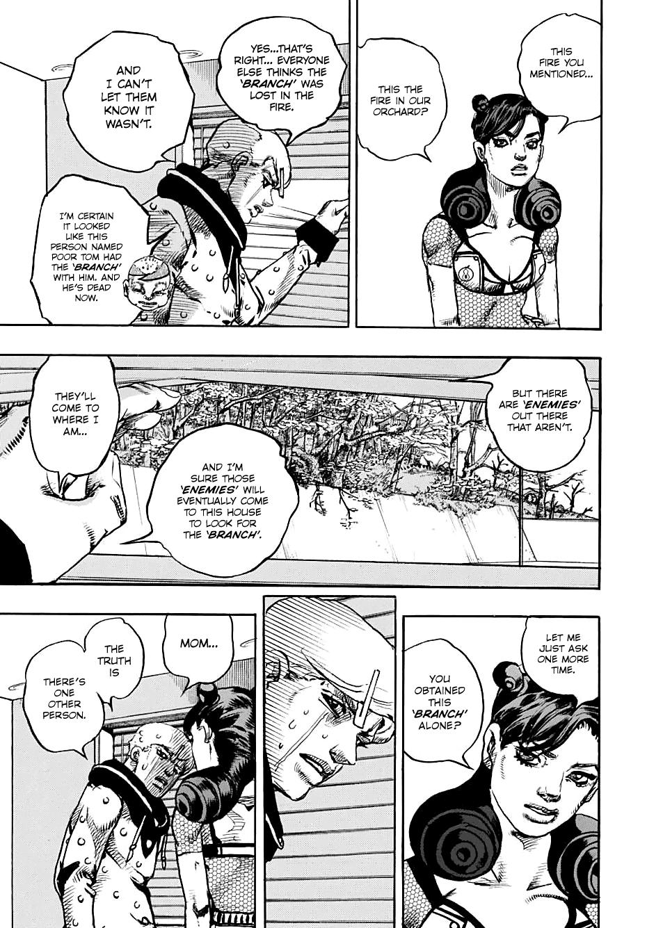 Jojo no Kimyou na Bouken - Jojorion chapter 107 - page 36