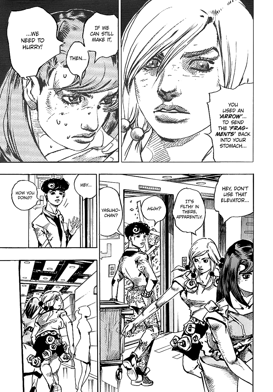 Jojo no Kimyou na Bouken - Jojorion chapter 81 - page 23