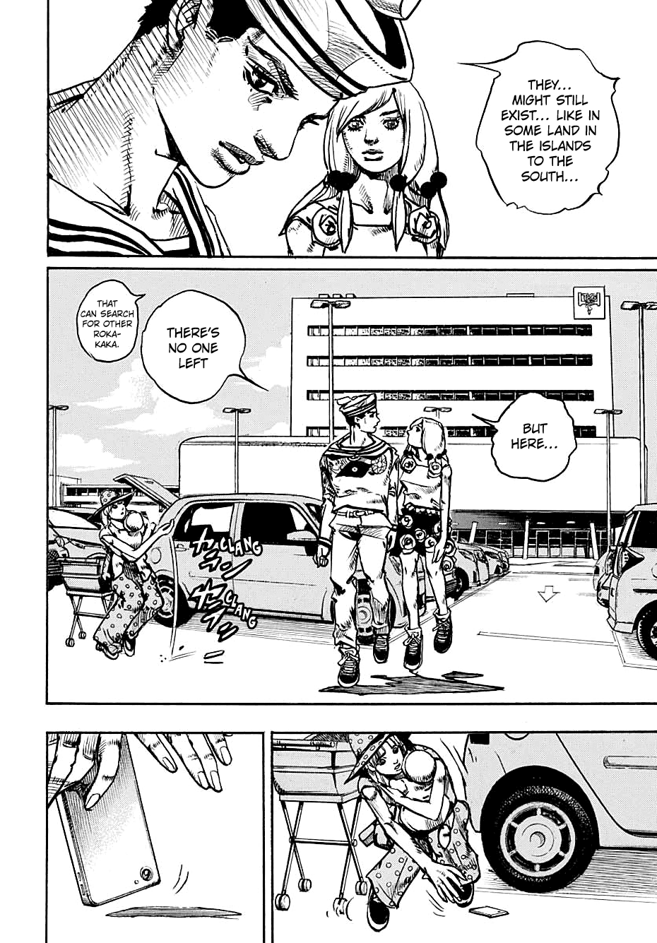 Jojo no Kimyou na Bouken - Jojorion chapter 110 - page 34