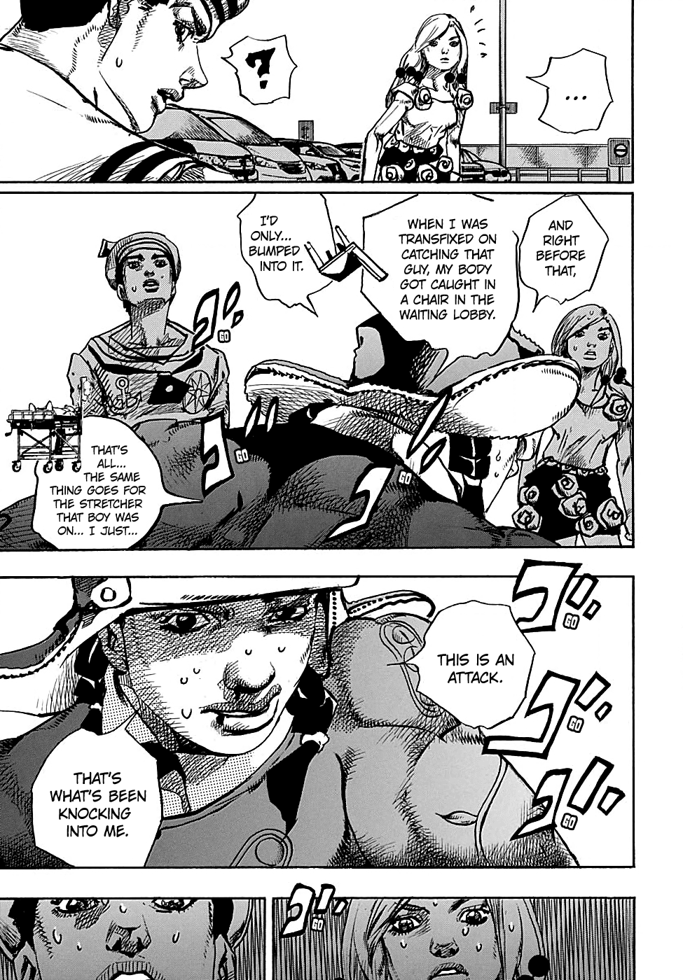 Jojo no Kimyou na Bouken - Jojorion chapter 85 - page 37