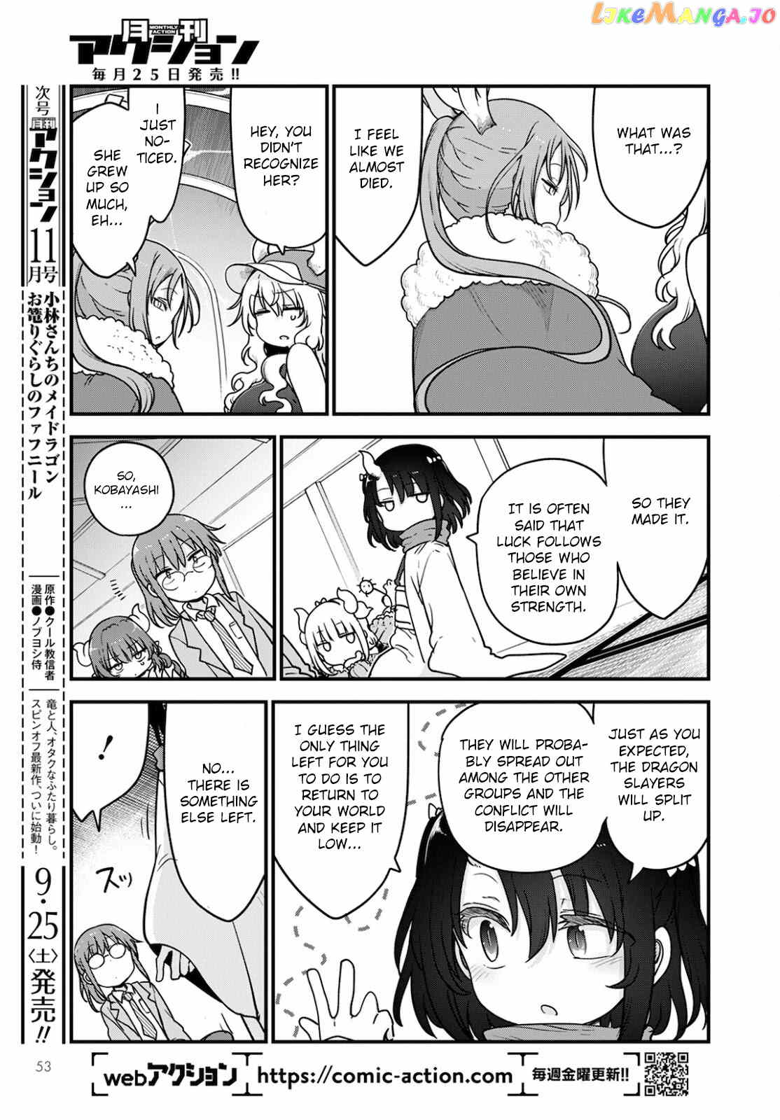 Kobayashi-San Chi No Maid Dragon chapter 111 - page 13