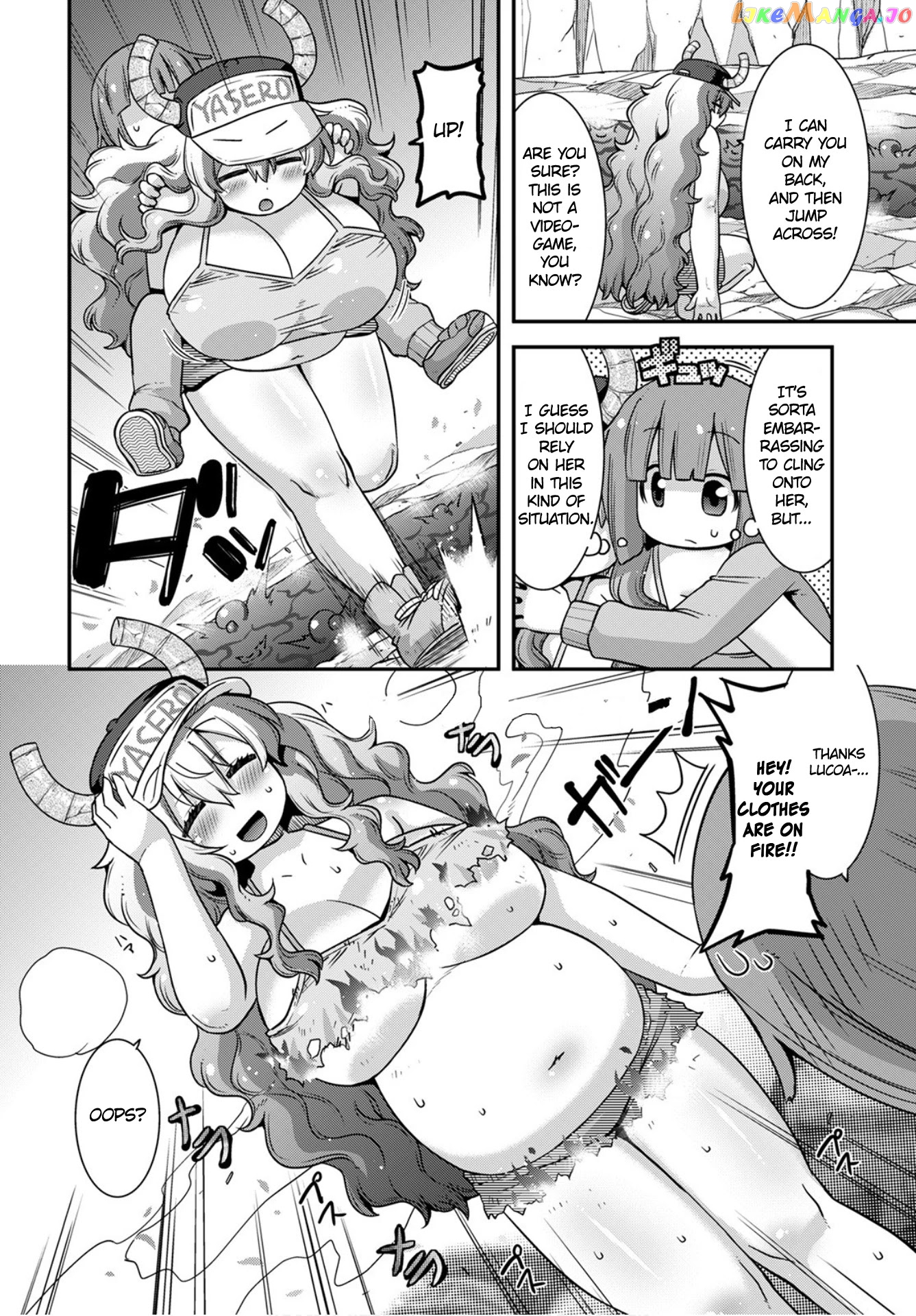 Miss Kobayashi's Dragon Maid: Lucoa is my xx chapter 26 - page 8