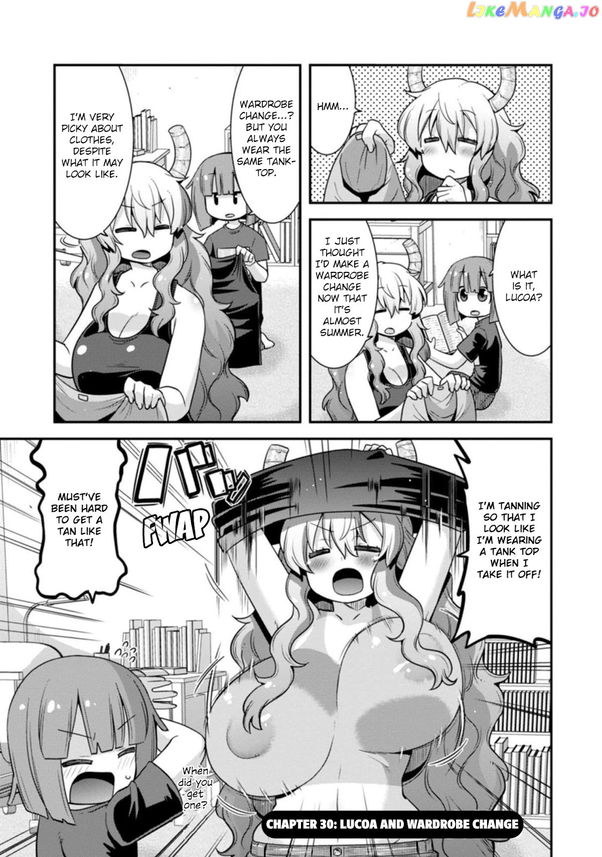 Miss Kobayashi's Dragon Maid: Lucoa is my xx chapter 30 - page 1