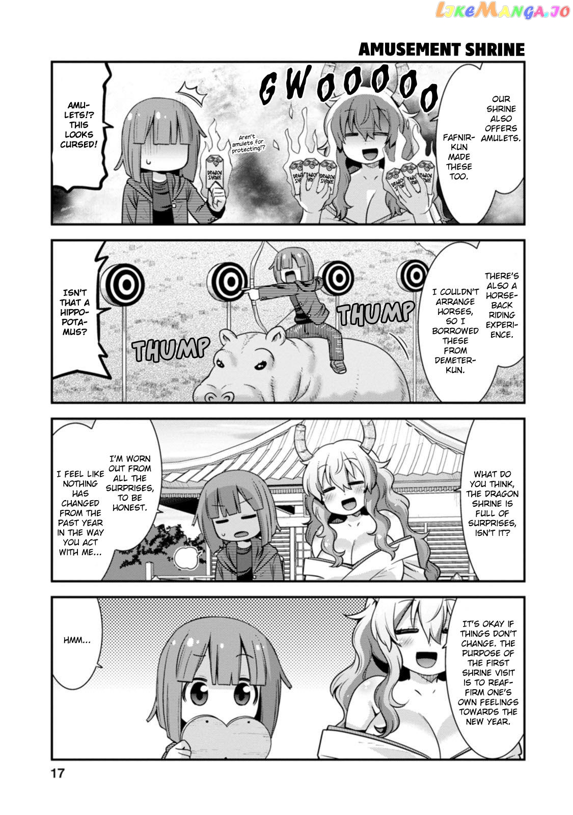 Miss Kobayashi's Dragon Maid: Lucoa is my xx chapter 36 - page 13