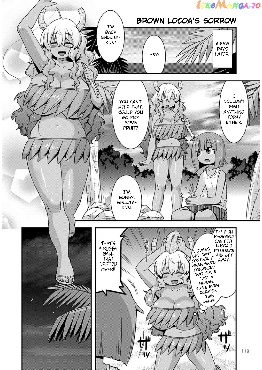 Miss Kobayashi's Dragon Maid: Lucoa is my xx chapter 17 - page 8