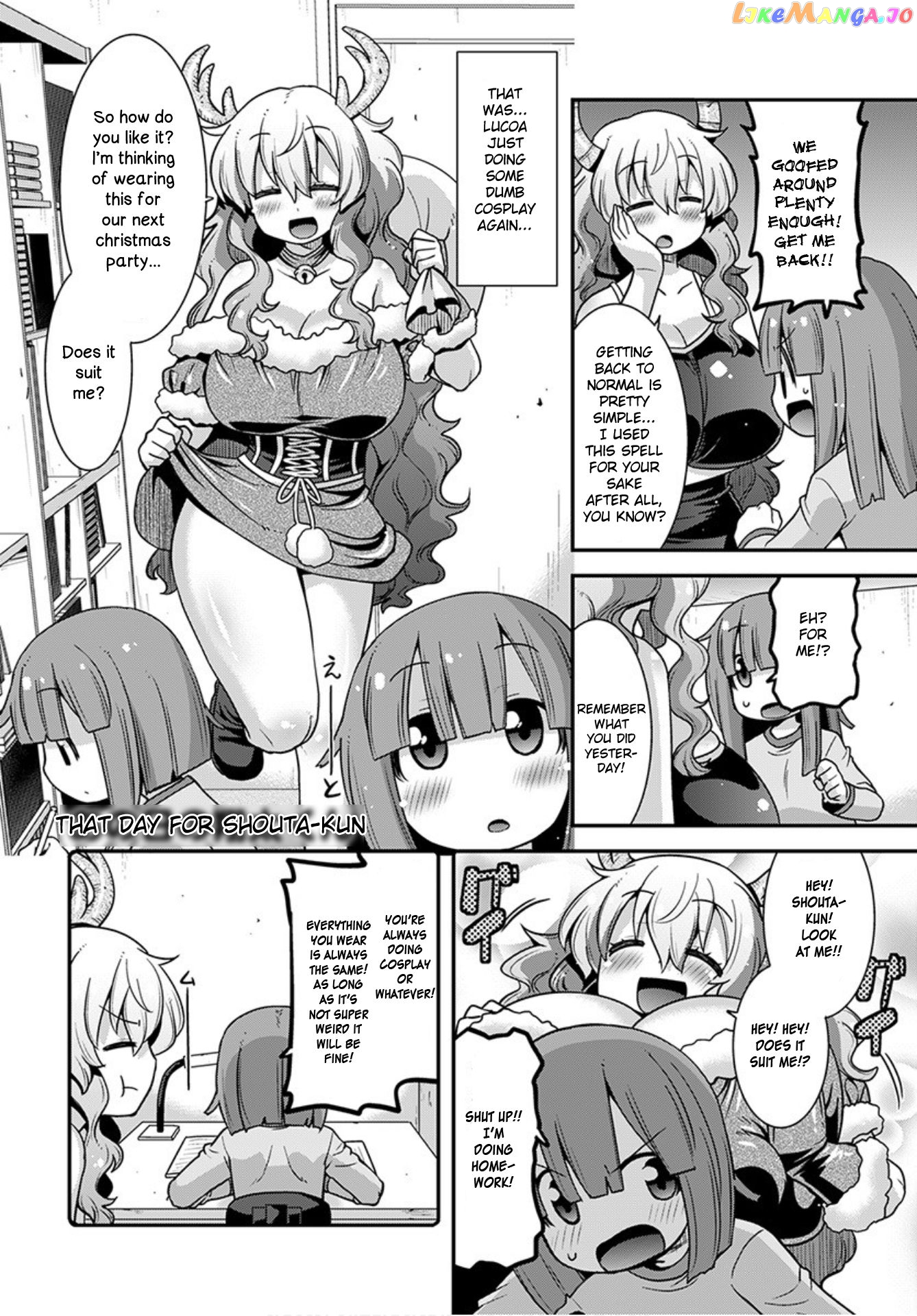 Miss Kobayashi's Dragon Maid: Lucoa is my xx chapter 23 - page 12