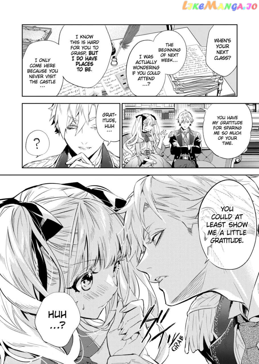 Villain Lady Wishes To Be Like Nightingale chapter 8.1 - page 4