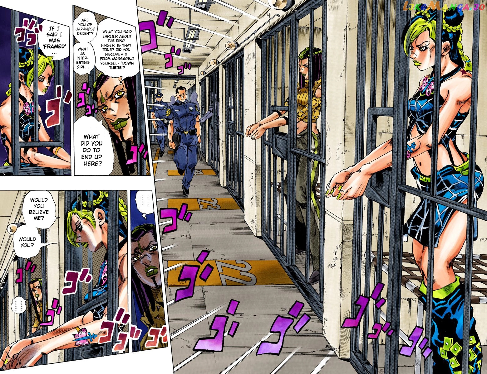 Jojo's Bizarre Adventure Part 6: Stone Ocean chapter 1 - page 12