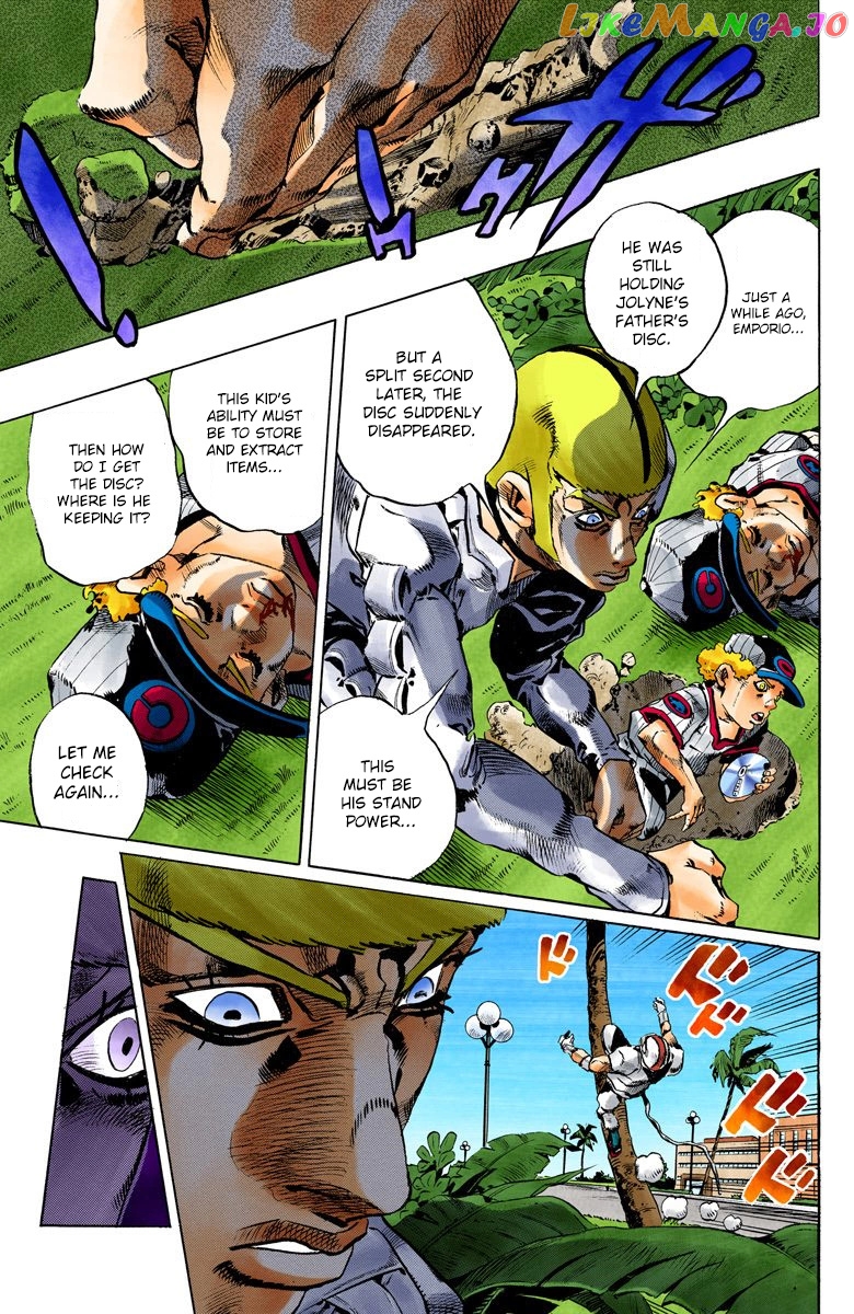 Jojo's Bizarre Adventure Part 6: Stone Ocean chapter 132 - page 8