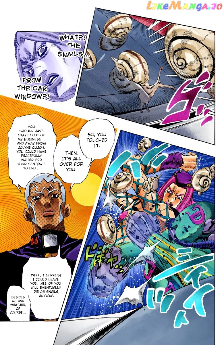 Jojo's Bizarre Adventure Part 6: Stone Ocean chapter 133 - page 17