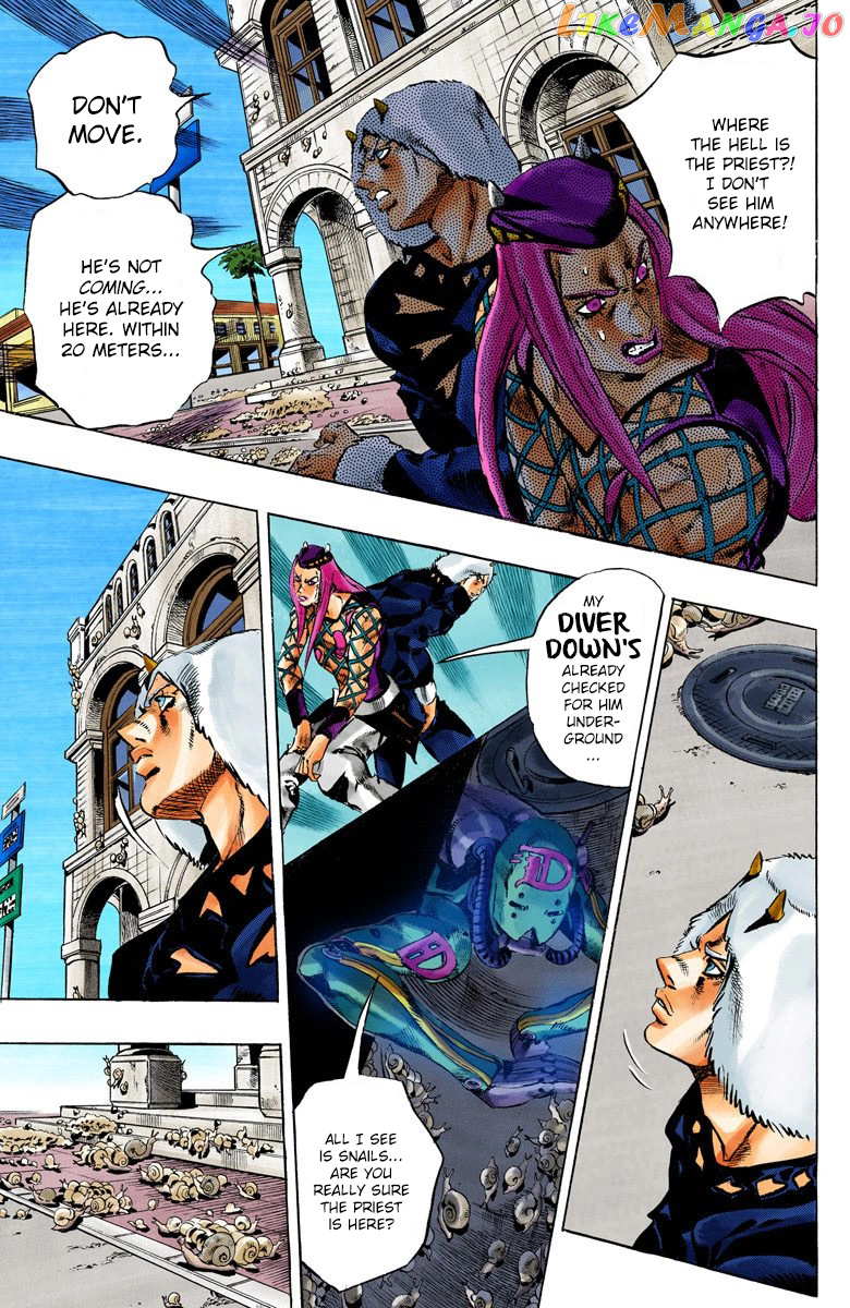 Jojo's Bizarre Adventure Part 6: Stone Ocean chapter 133 - page 8