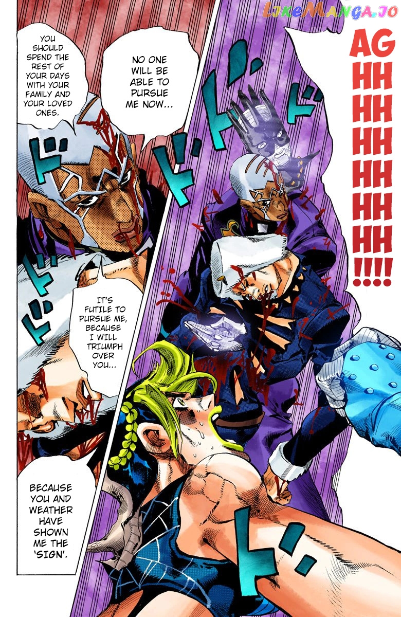 Jojo's Bizarre Adventure Part 6: Stone Ocean chapter 137 - page 8