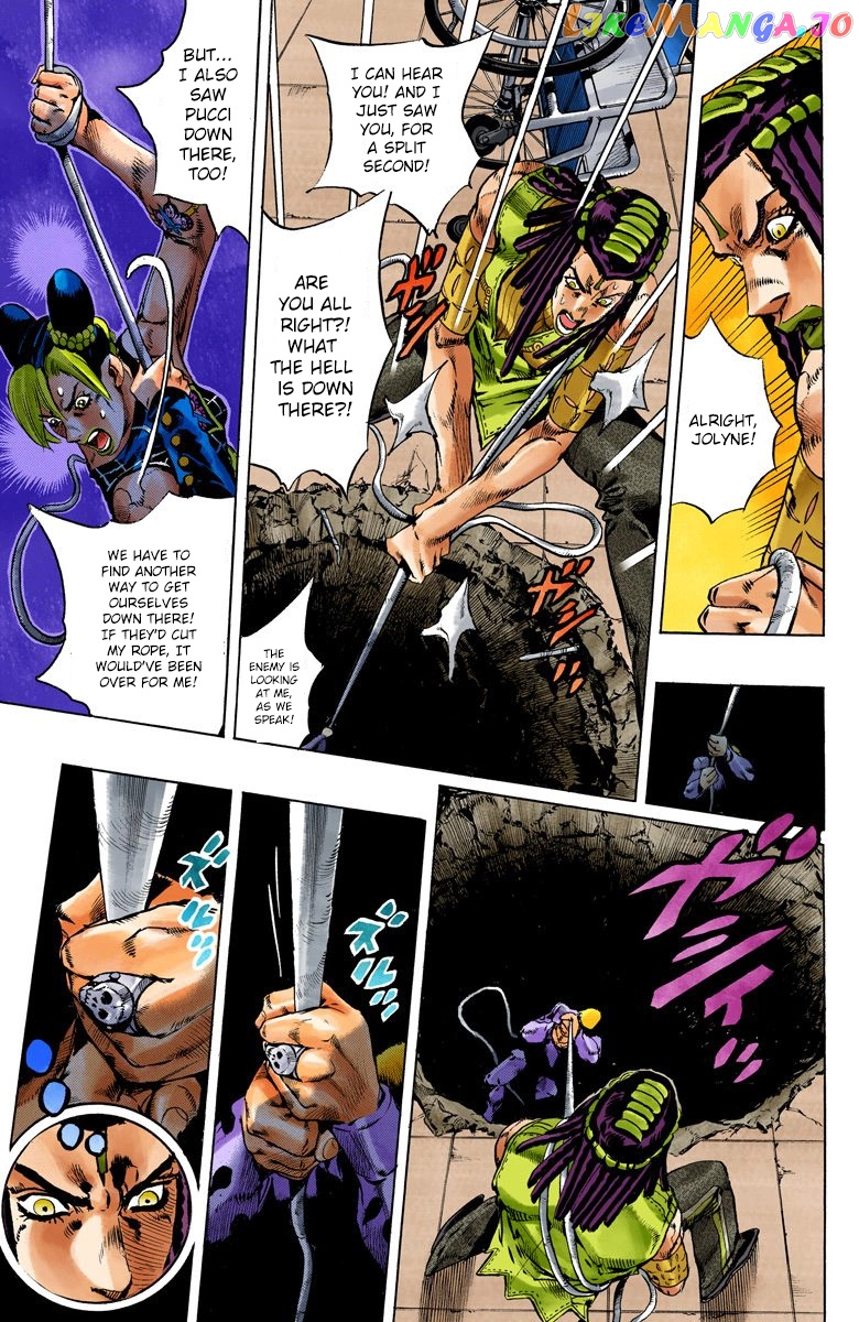 Jojo's Bizarre Adventure Part 6: Stone Ocean chapter 120 - page 12