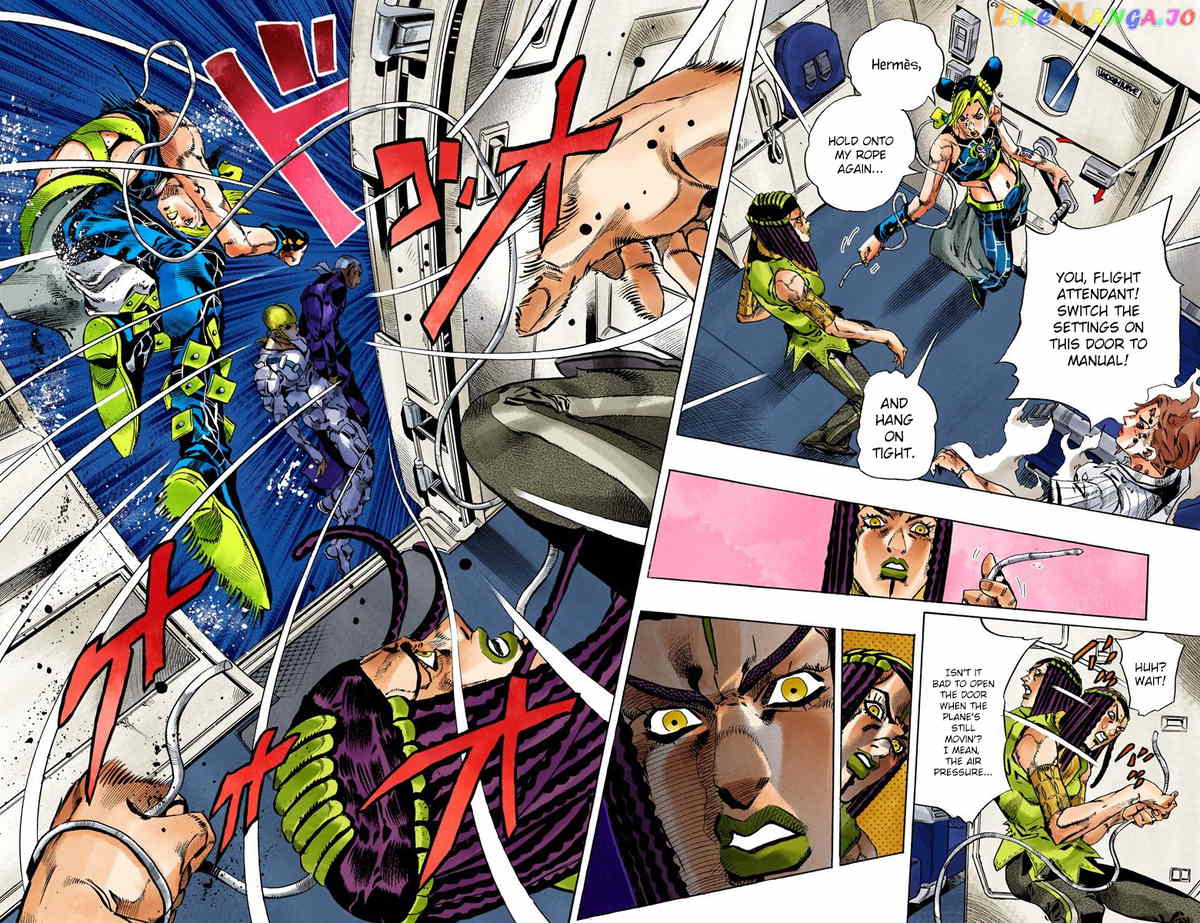 Jojo's Bizarre Adventure Part 6: Stone Ocean chapter 121 - page 10