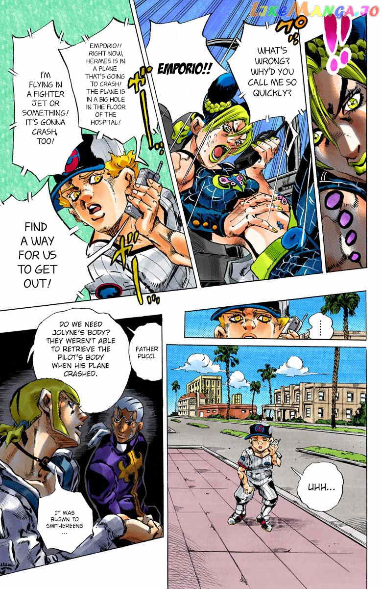 Jojo's Bizarre Adventure Part 6: Stone Ocean chapter 122 - page 14