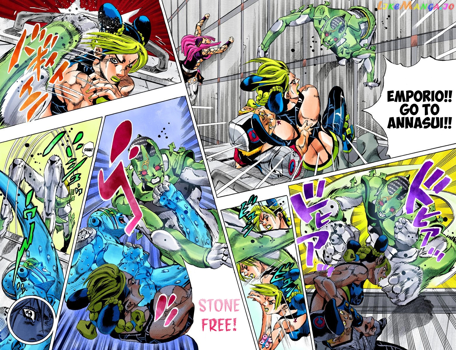 Jojo's Bizarre Adventure Part 6: Stone Ocean chapter 141 - page 4