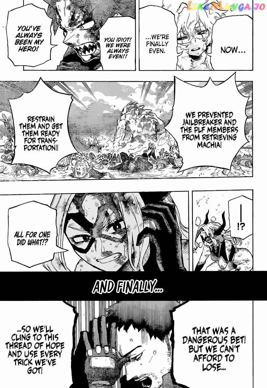 Boku No Hero Academia chapter 383 - page 16