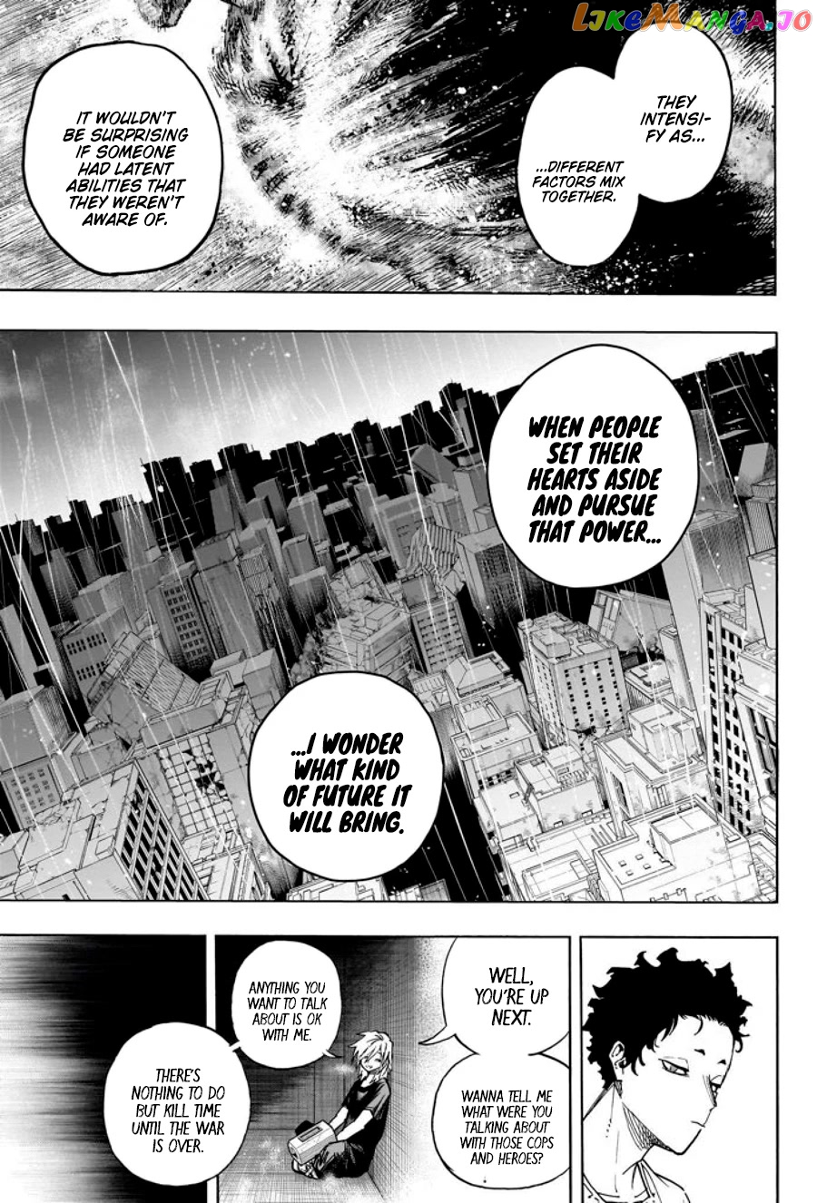 Boku No Hero Academia chapter 387 - page 4