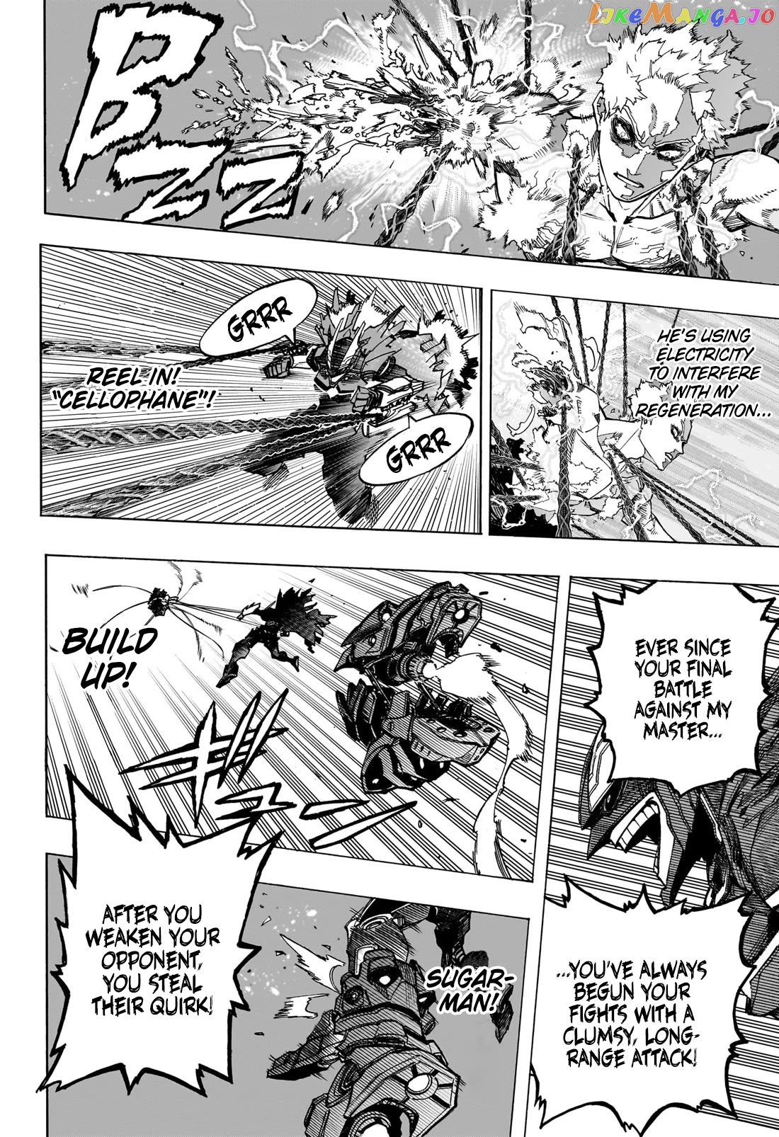 Boku No Hero Academia chapter 396 - page 12