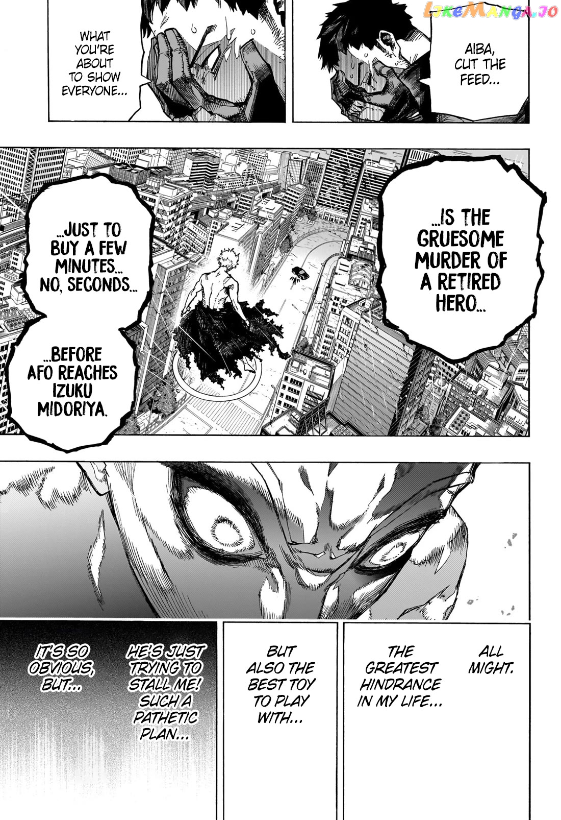 Boku No Hero Academia chapter 396 - page 7