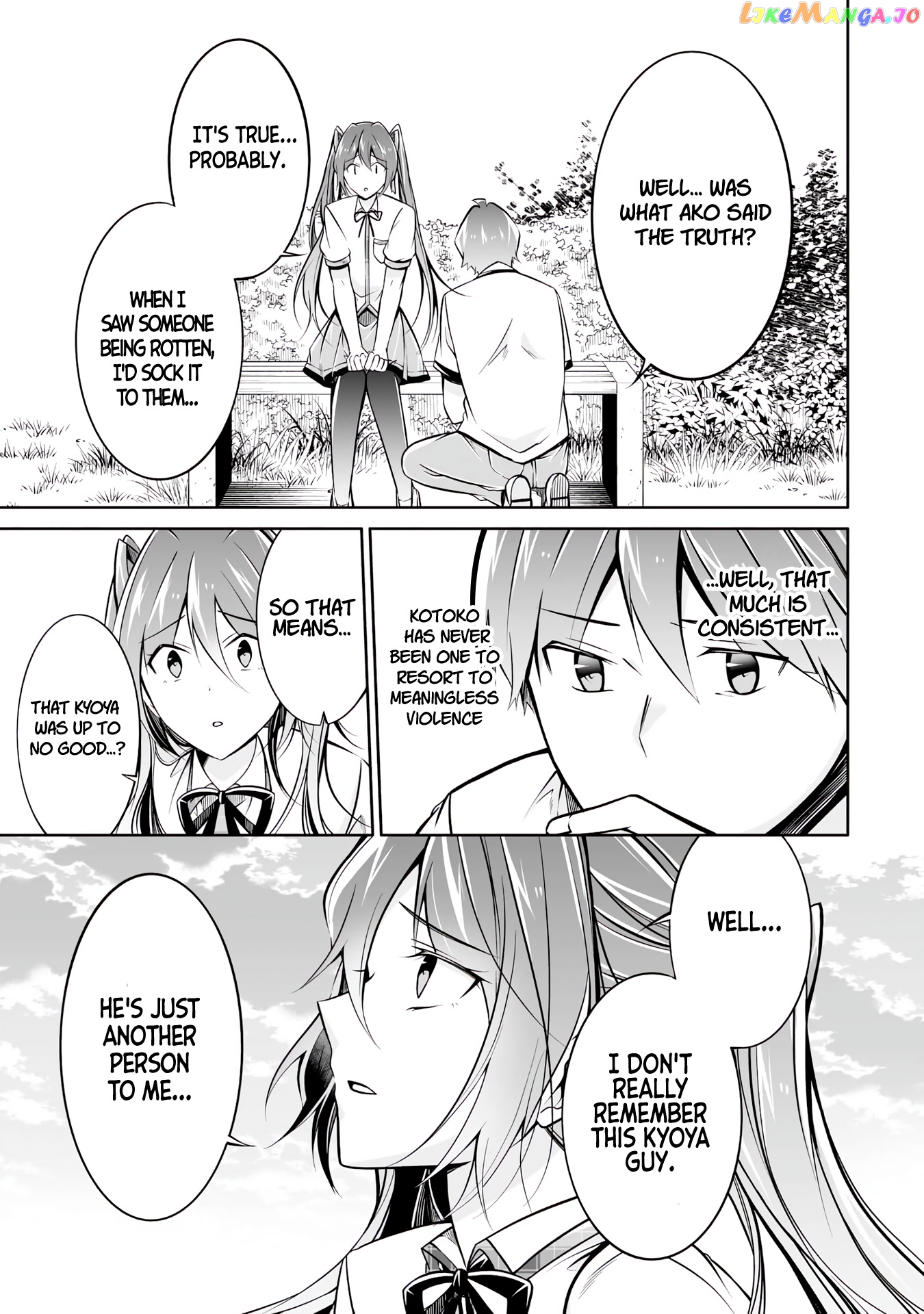 Real No Heroine Wa Irimasen! chapter 94 - page 3