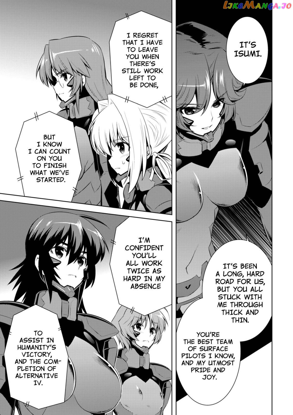 Muvluv Alternative chapter 67 - page 4