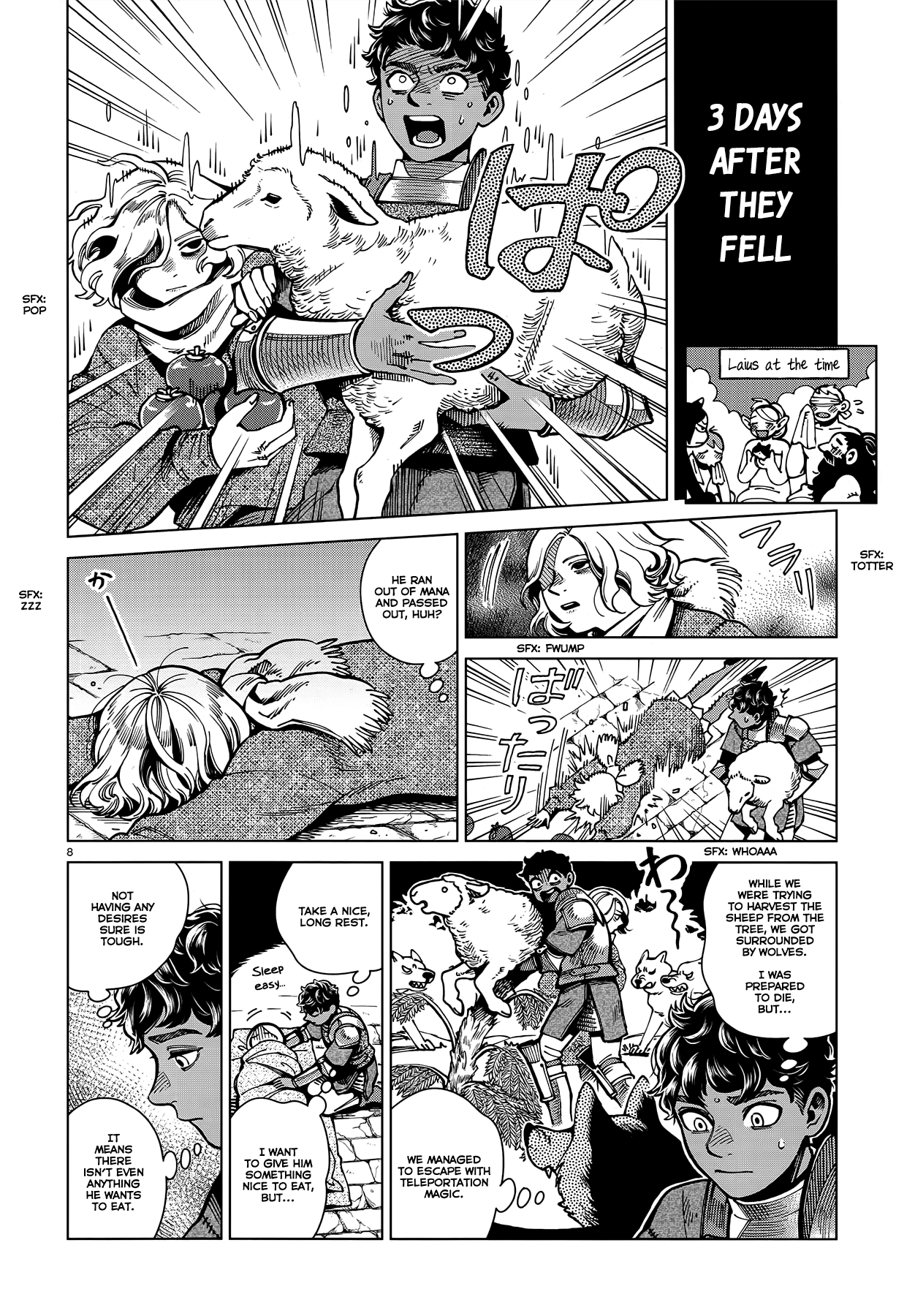 Dungeon Meshi chapter 62 - page 8