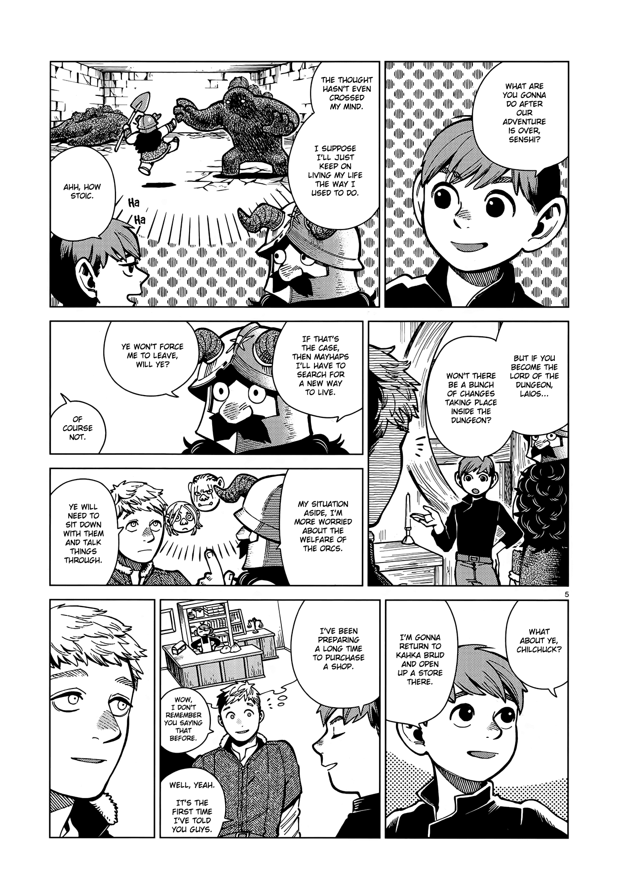 Dungeon Meshi chapter 73 - page 5