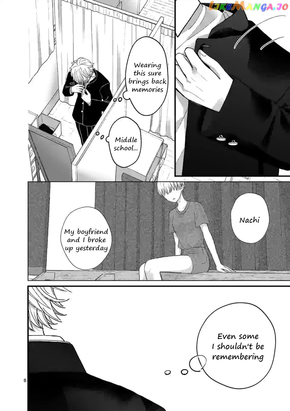 Tsurenai Kanojo no Hitorijime chapter 8 - page 8