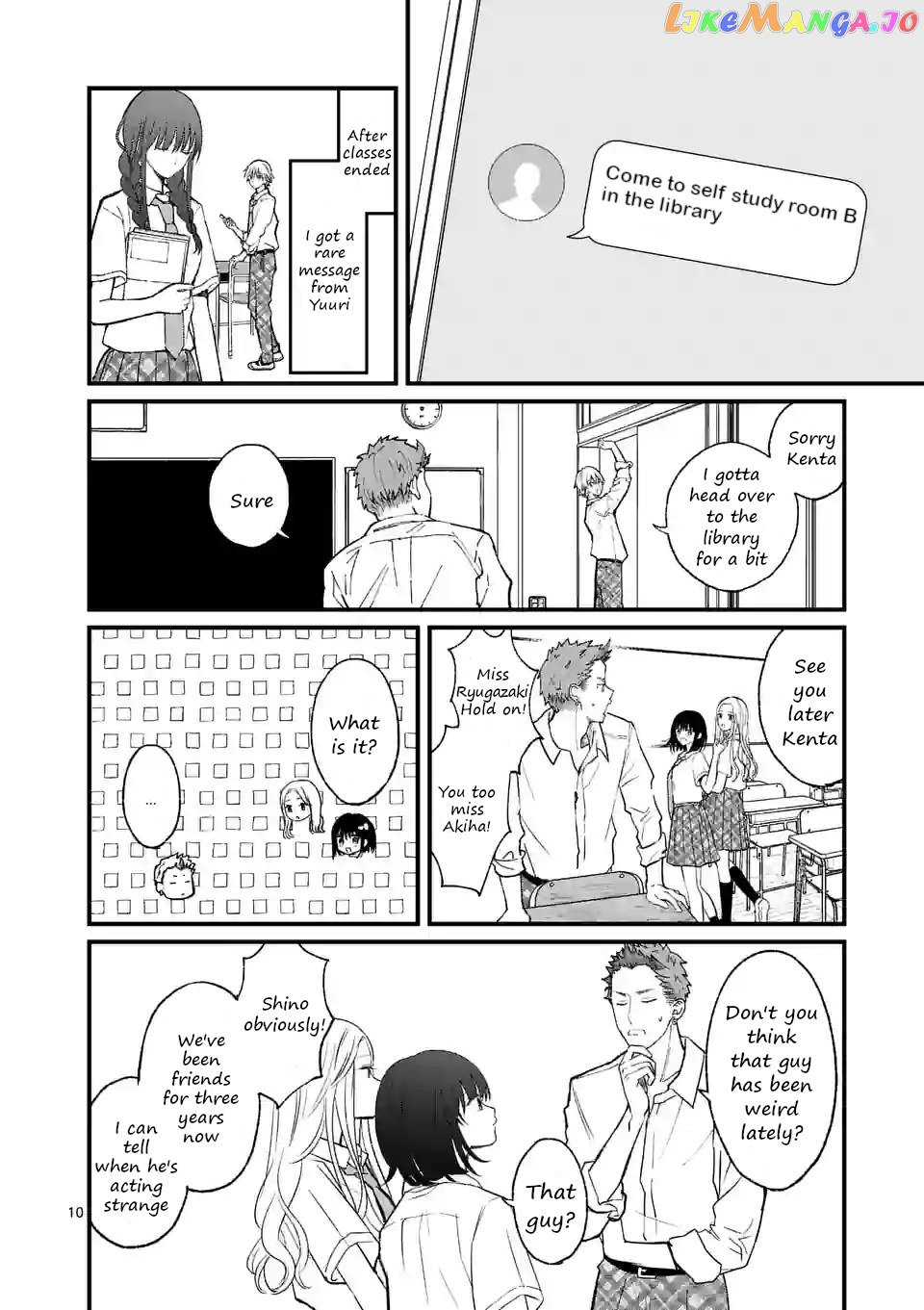 Tsurenai Kanojo no Hitorijime chapter 12.1 - page 10