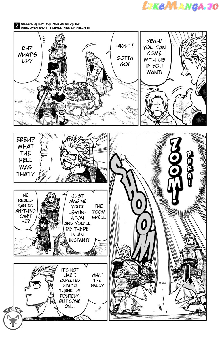 Dragon Quest The Great Adventure Of Dai – Avan The Brave And The Demon King Of Hellfire chapter 8 - page 37