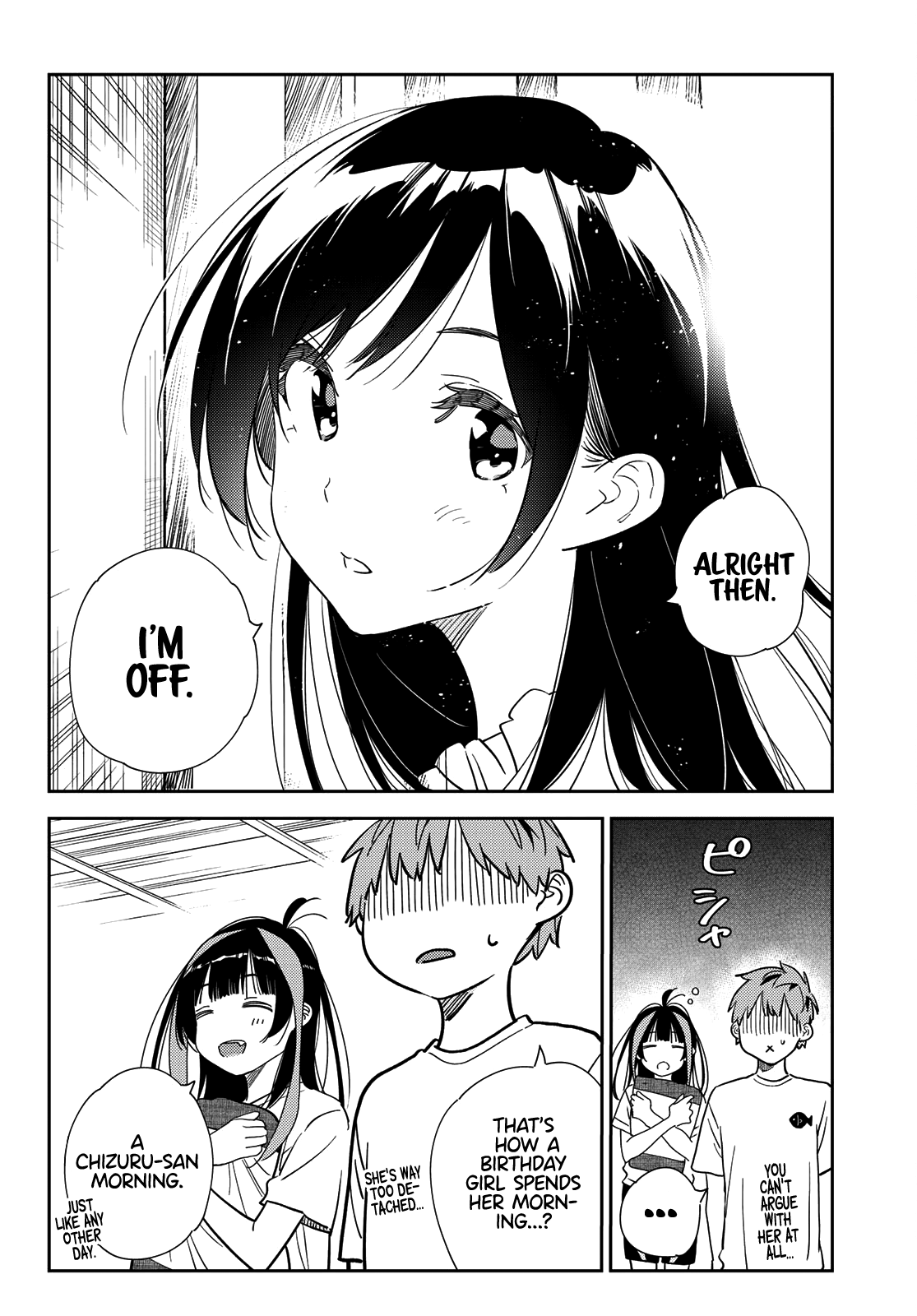 Kanojo, Okarishimasu chapter 265 - page 4