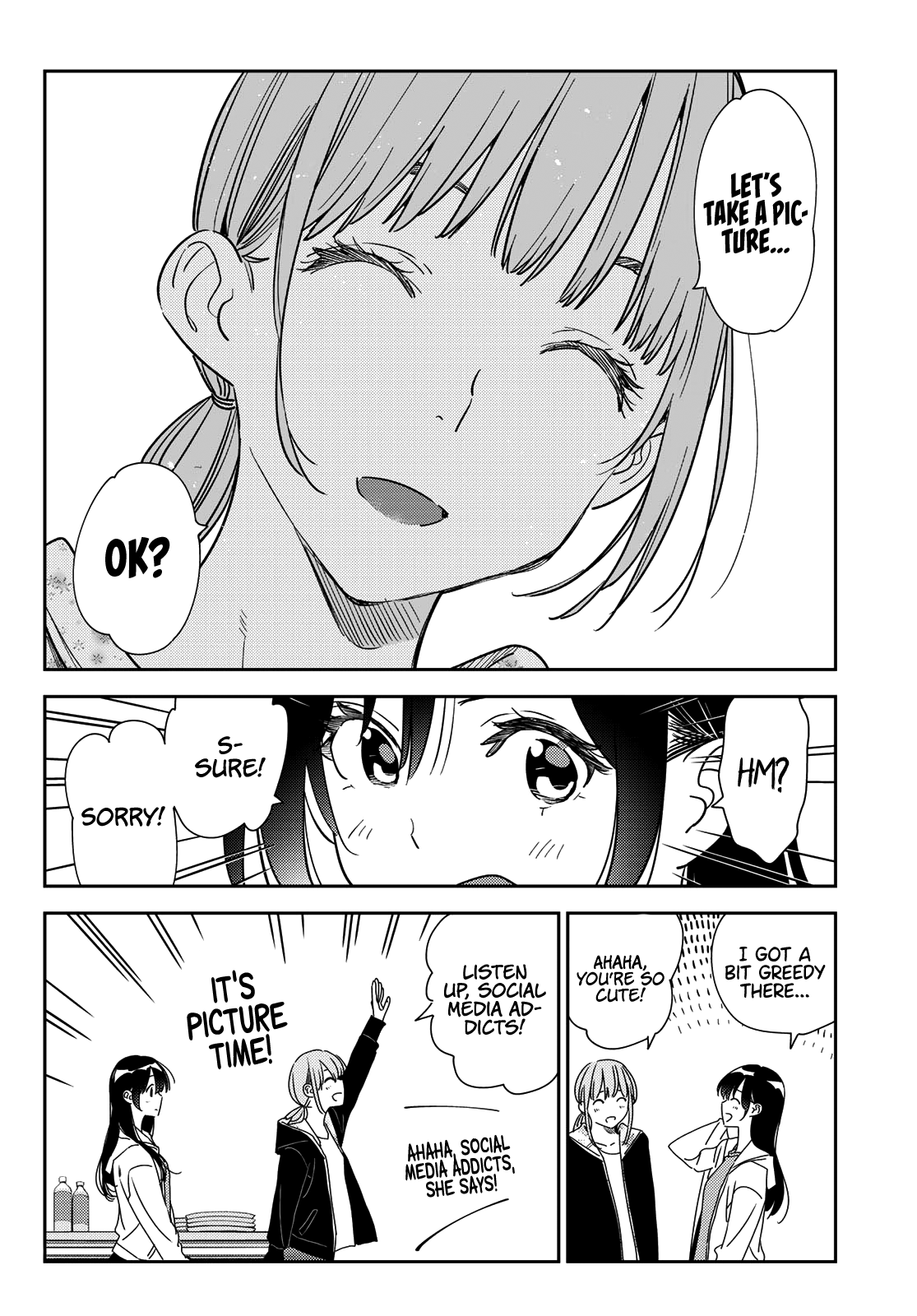 Kanojo, Okarishimasu chapter 266 - page 7